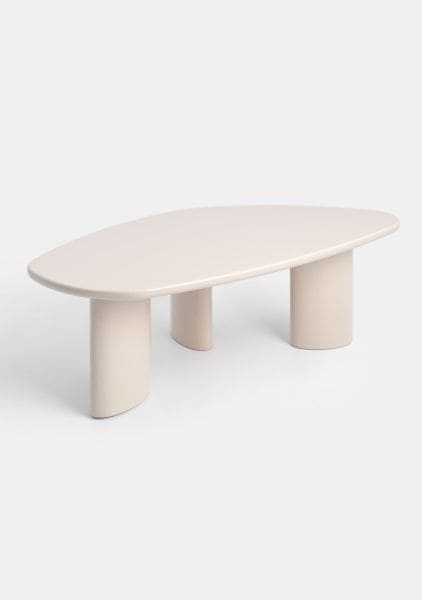 COCO maison Jonne salontafel h38cm - cremekleurig Beige|Wit Salontafel