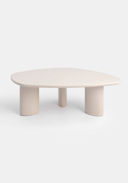 COCO maison Jonne salontafel h38cm - cremekleurig Beige|Wit Salontafel