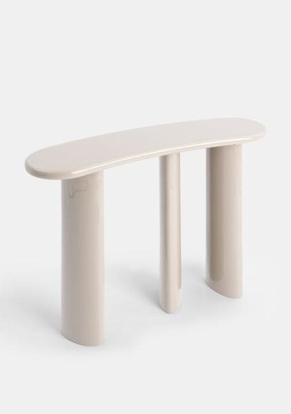 COCO maison Jonne wandtafel 120cm - cremekleurig Beige|Wit