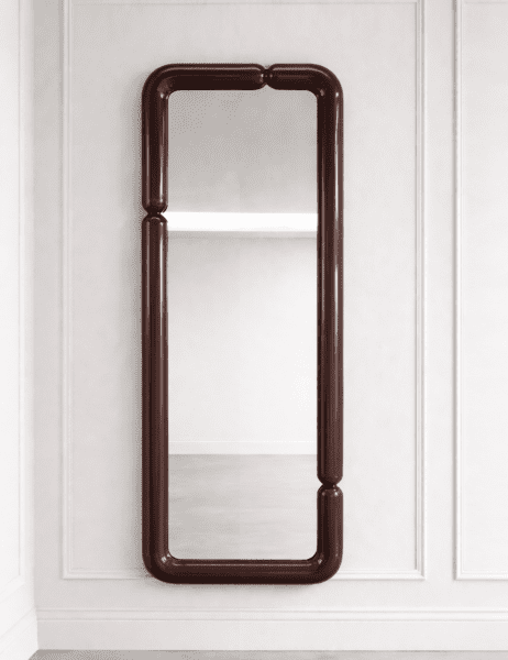 COCO maison Mauro spiegel 160x60cm - bordeaux Rood Spiegel