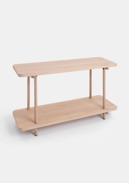 COCO maison Oakly bijzettafel 100x32cm - naturel Naturel Bijzettafel