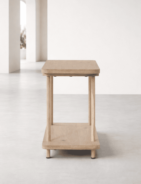 COCO maison Oakly bijzettafel 100x32cm - naturel Naturel Bijzettafel