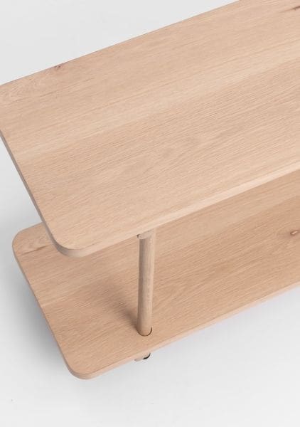 COCO maison Oakly bijzettafel 100x32cm - naturel Naturel Bijzettafel