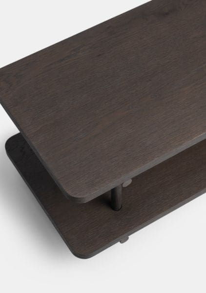 COCO maison Oakly salontafel 100x40cm - bruin Bruin Salontafel