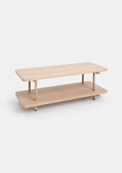 COCO maison Oakly salontafel 100x40cm - naturel Naturel Salontafel