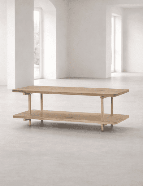 COCO maison Oakly salontafel 100x40cm - naturel Naturel Salontafel