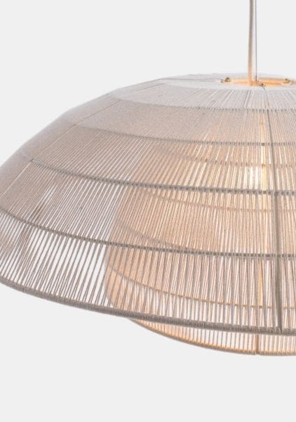 COCO maison Onno hanglamp 1*e27 Beige|Wit Hanglamp