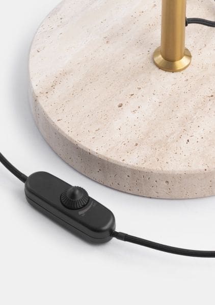COCO maison Pimmy vloerlamp 2*e27 Beige|Wit Vloerlamp