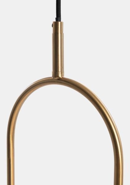 COCO maison Tobie hanglamp 2*e27 Goud Hanglamp