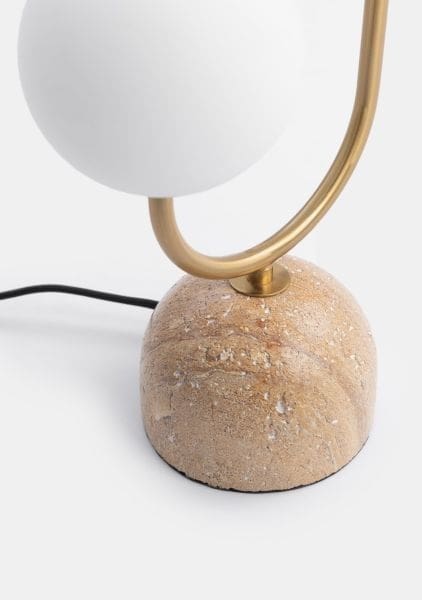 COCO maison Tobie tafellamp 2*g9 Goud Tafellamp