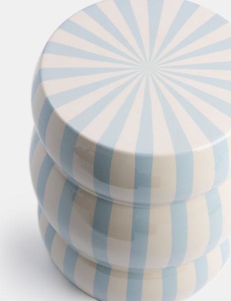 COCO maison Yuki bijzettafel h43cm - blauw Blauw Bijzettafel