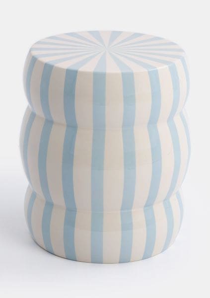 COCO maison Yuki bijzettafel h43cm - blauw Blauw Bijzettafel