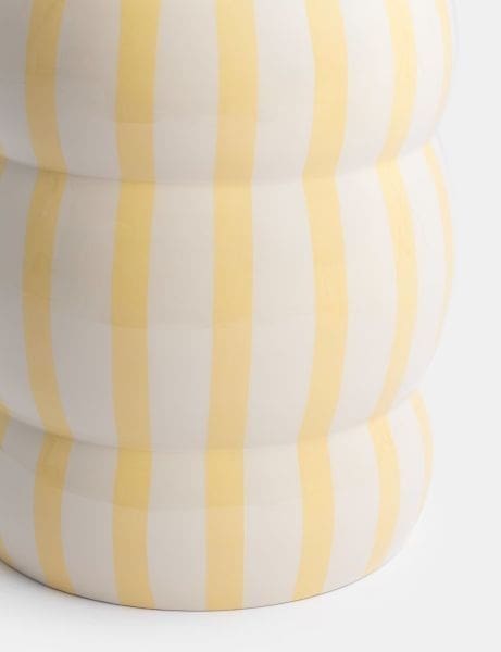 COCO maison Yuki bijzettafel h43cm - geel Geel Bijzettafel