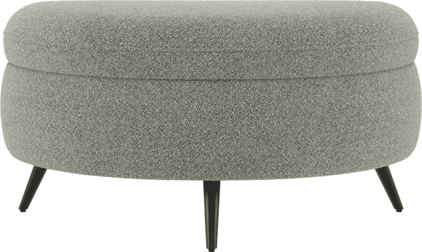 Creazzo poef / hocker halfrond