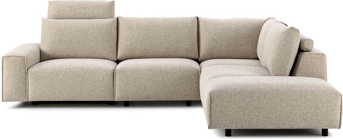 Feelings Wonen meubelen Livano 2-zitsbank m.relax + ottomaan