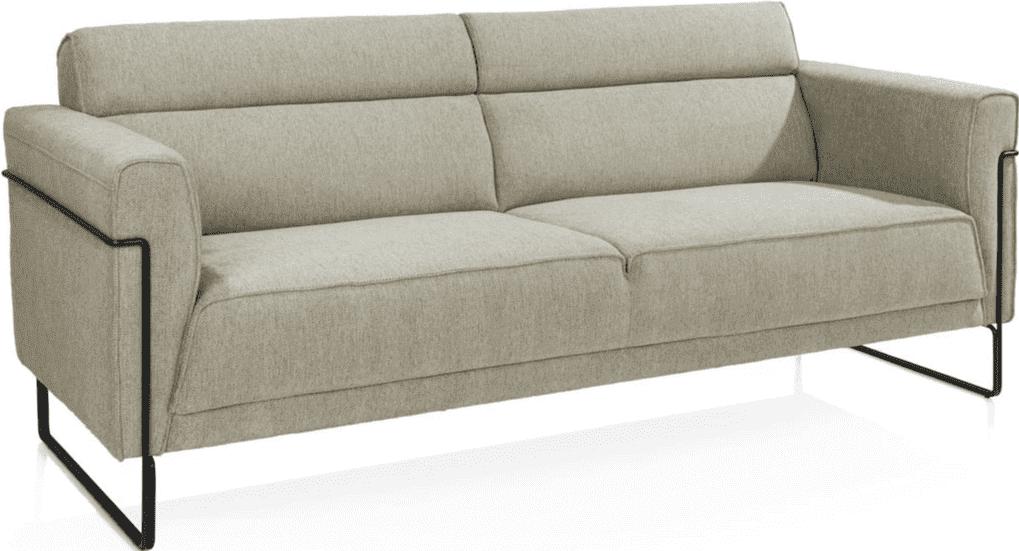 Fiskardo 3-zitsbank - salie groen - Afbeelding 2