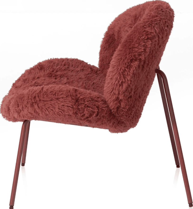 Freddy fauteuil - bordeaux - Afbeelding 3