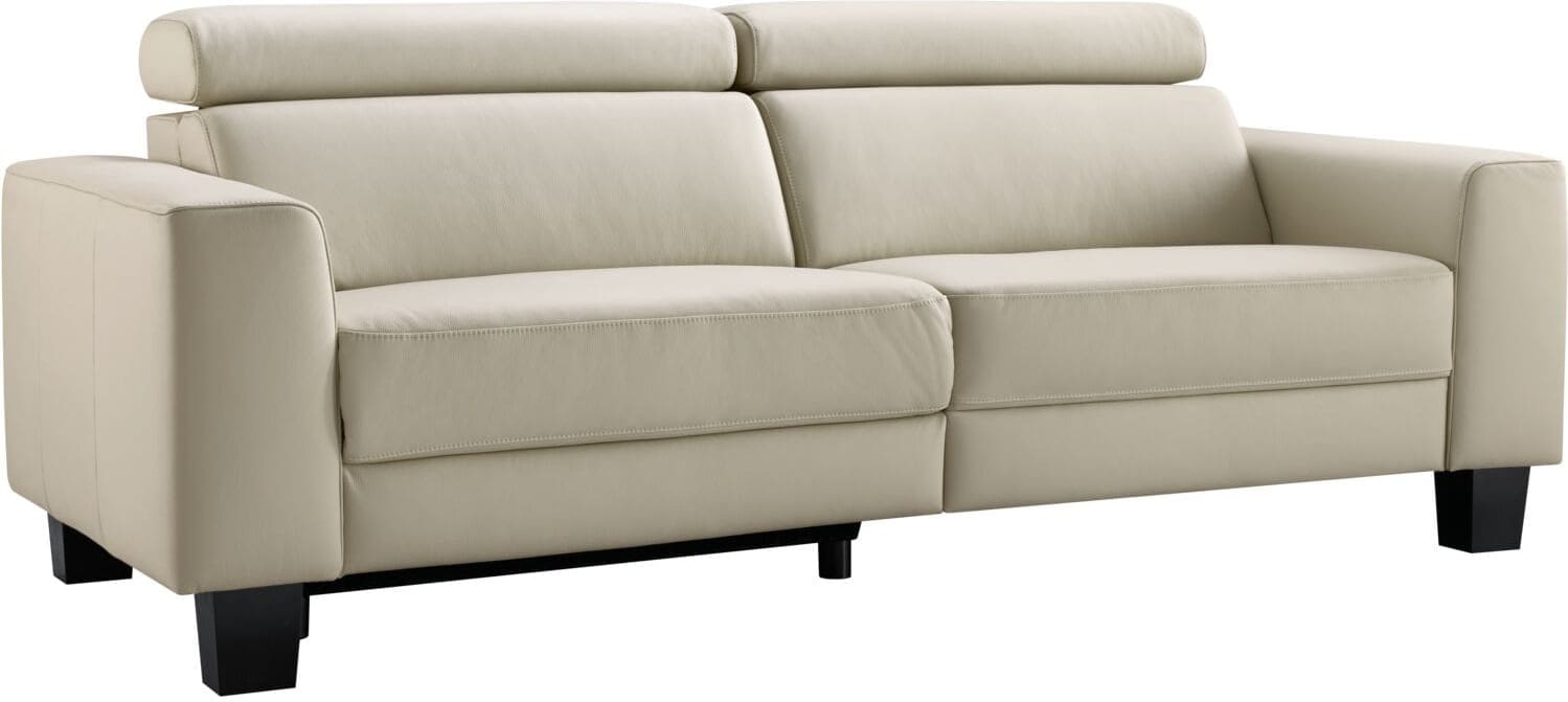 INHOUSE 3-zitsbank Rigas met relax beige Beige 3-zitsbank