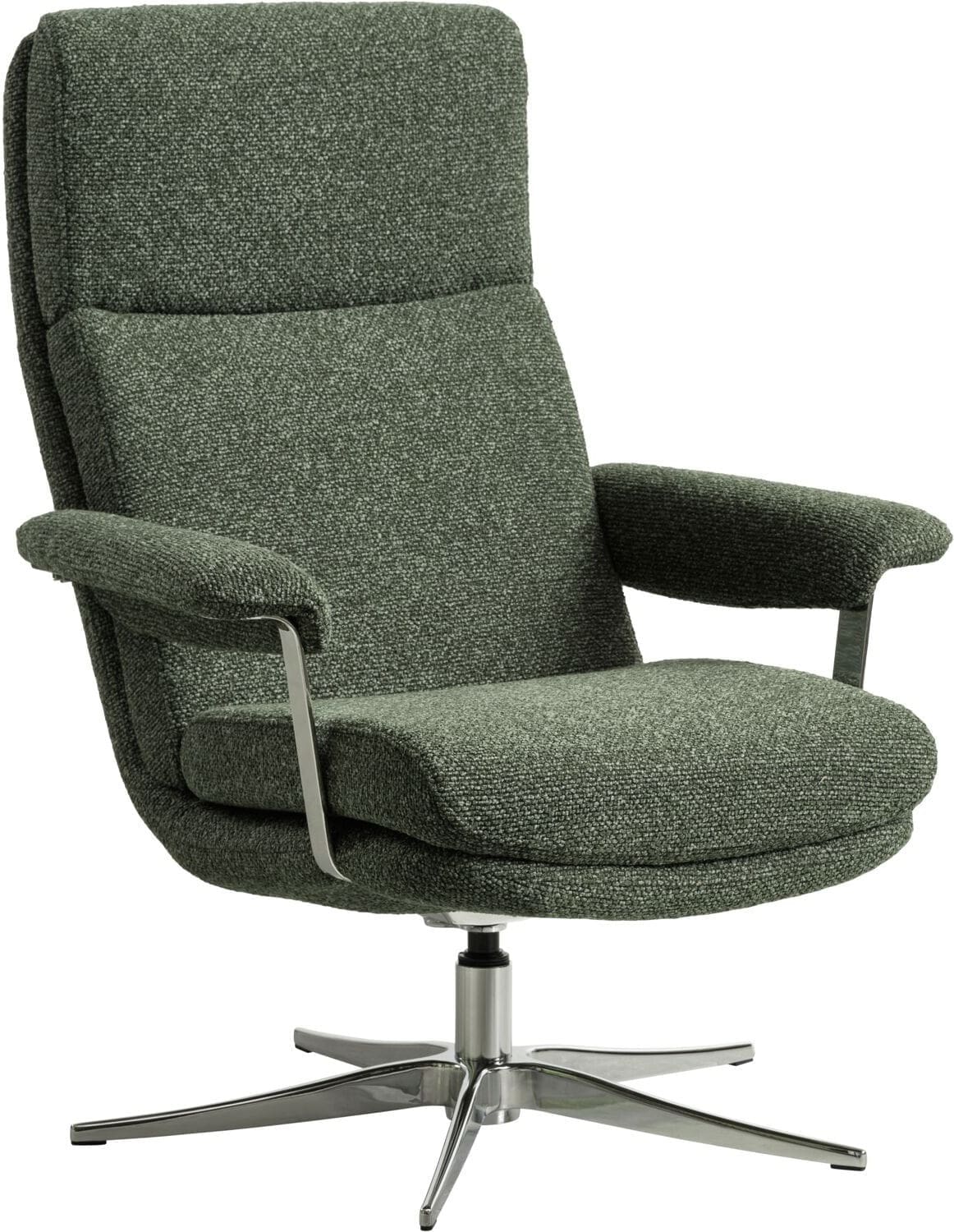 INHOUSE Draaifauteuil Conora groen Groen Draaifauteuil