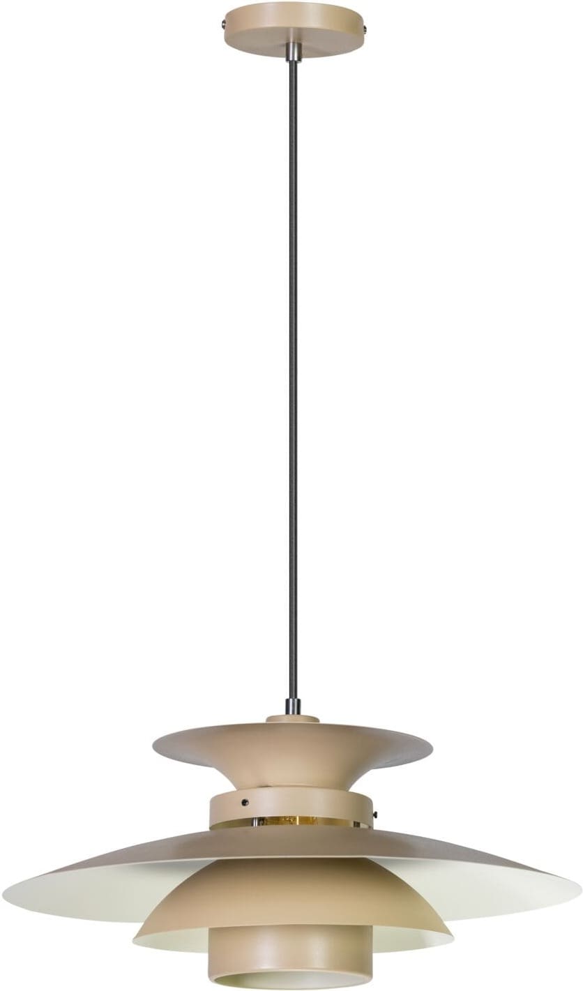 INHOUSE Hanglamp Ponzia metaal zandbeige Bruin Hanglamp