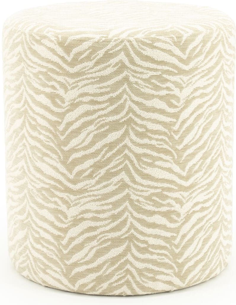 INHOUSE Poef Tigra beige Beige Poef