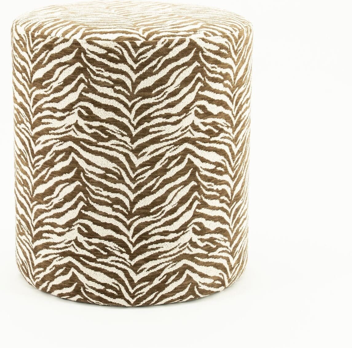 INHOUSE Poef Tigra bruin Bruin Poef