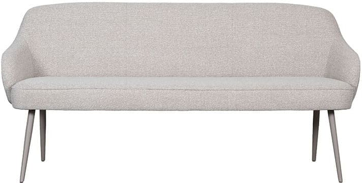 LABEL51 Eetkamerbank Eetkamerbank Bern - Naturel - Royal Boucle - 160 cm Naturel Eetkamerbank