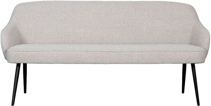 LABEL51 Eetkamerbank Eetkamerbank Bern - Naturel - Royal Boucle - 160 cm Naturel Eetkamerbank