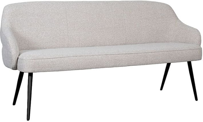 LABEL51 Eetkamerbank Eetkamerbank Bern - Naturel - Royal Boucle - 160 cm Naturel Eetkamerbank