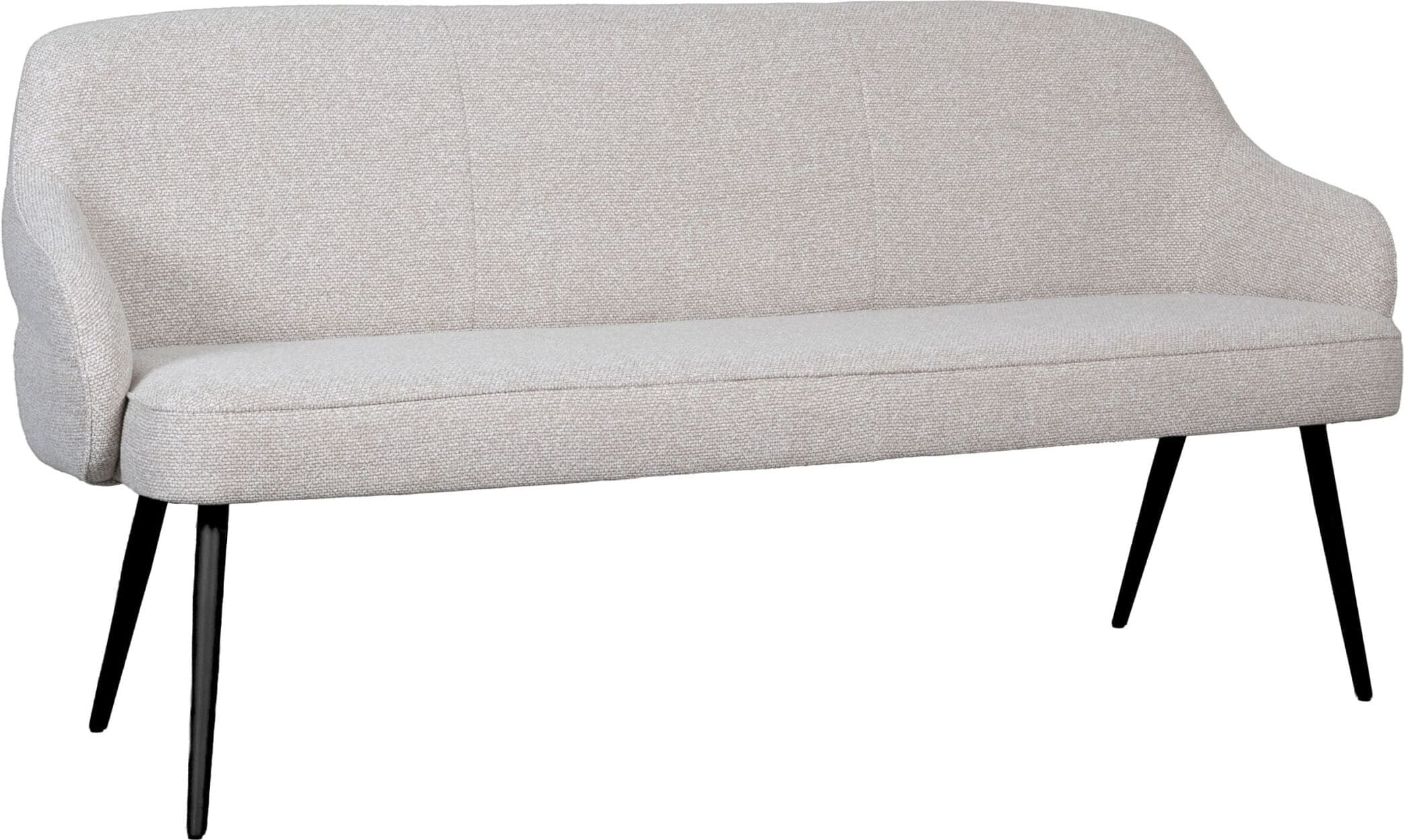 LABEL51 Eetkamerbank Eetkamerbank Bern - Naturel - Royal Boucle - 190 cm Naturel Eetkamerbank