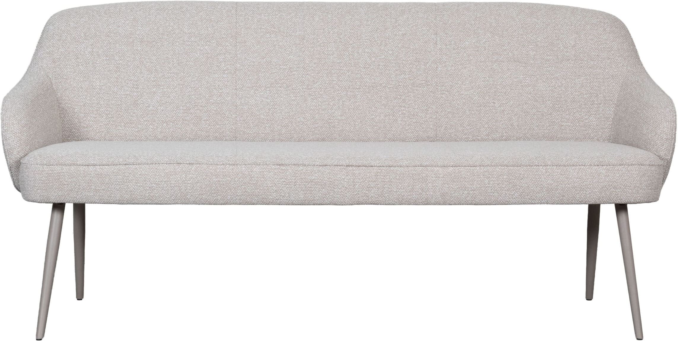 LABEL51 Eetkamerbank Eetkamerbank Bern - Naturel - Royal Boucle - 220 cm Naturel Eetkamerbank