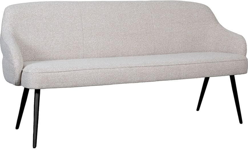 LABEL51 Eetkamerbank Eetkamerbank Bern - Naturel - Royal Boucle - 220 cm Naturel Eetkamerbank