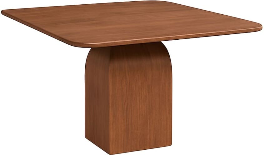 LABEL51 Eetkamertafel Ingo - Nature Smooth - Mangohout - 140 cm - Vierkant Eettafel