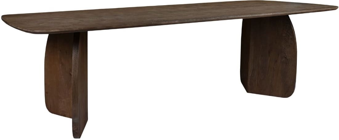 Livingfurn Eettafel Trevor 280cm Bruin|Naturel Eettafel