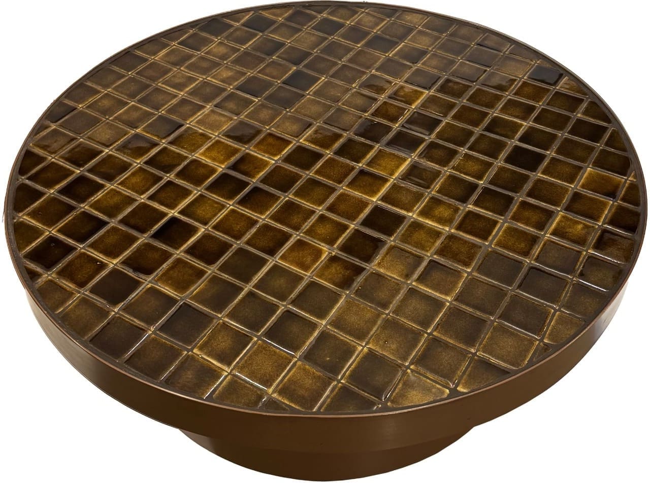 Livingfurn Salontafel Brix Tylo Brown 80cm Bruin Salontafel