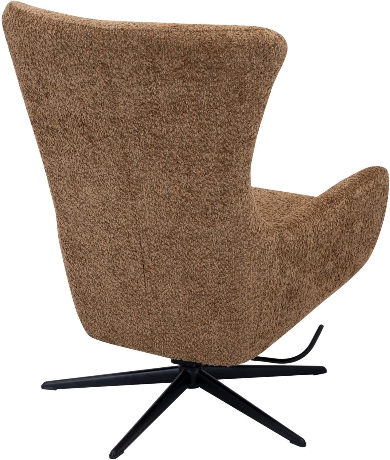 Profijt Meubel Draaifauteuil Alora met kantalfunctie bouclé bruin Bruin Draaifauteuil