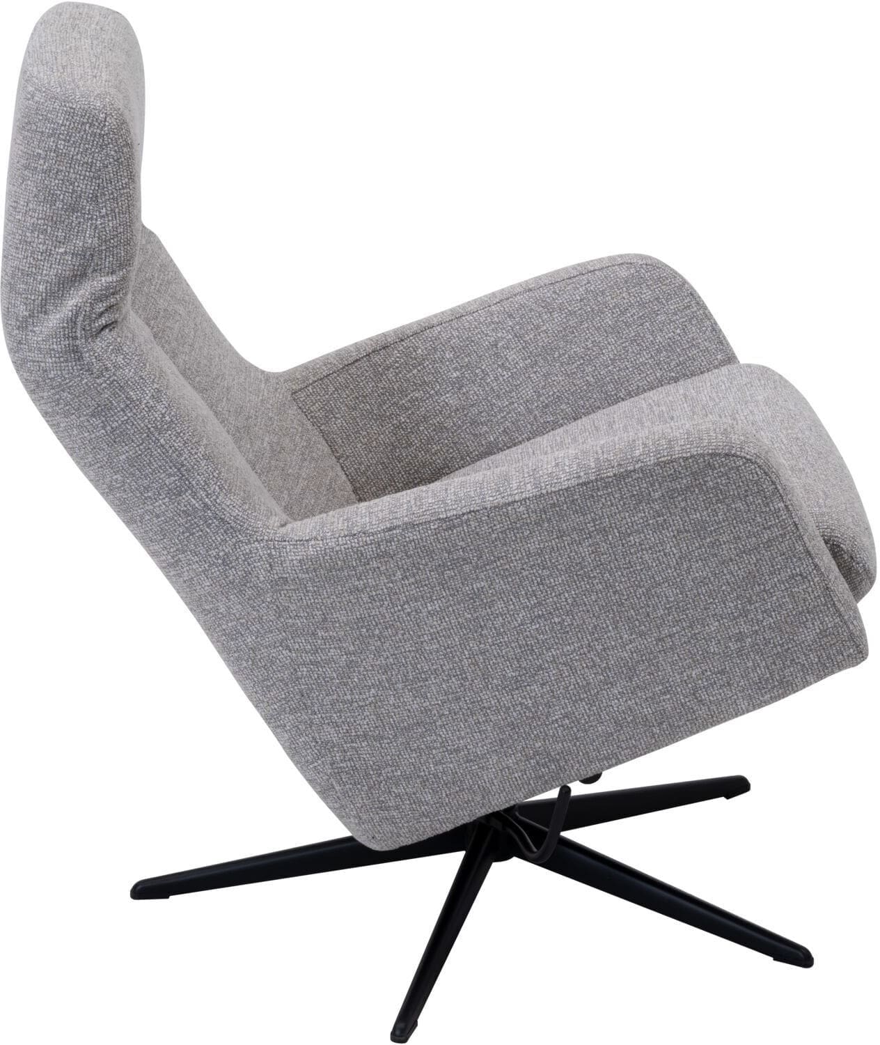 Profijt Meubel Draaifauteuil Estada met kantelfunctie beige Beige|Wit Draaifauteuil