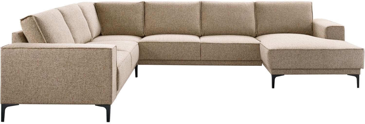 Profijt Meubel Hoekbank links Calira bruin basic comfort Bruin Hoekbank