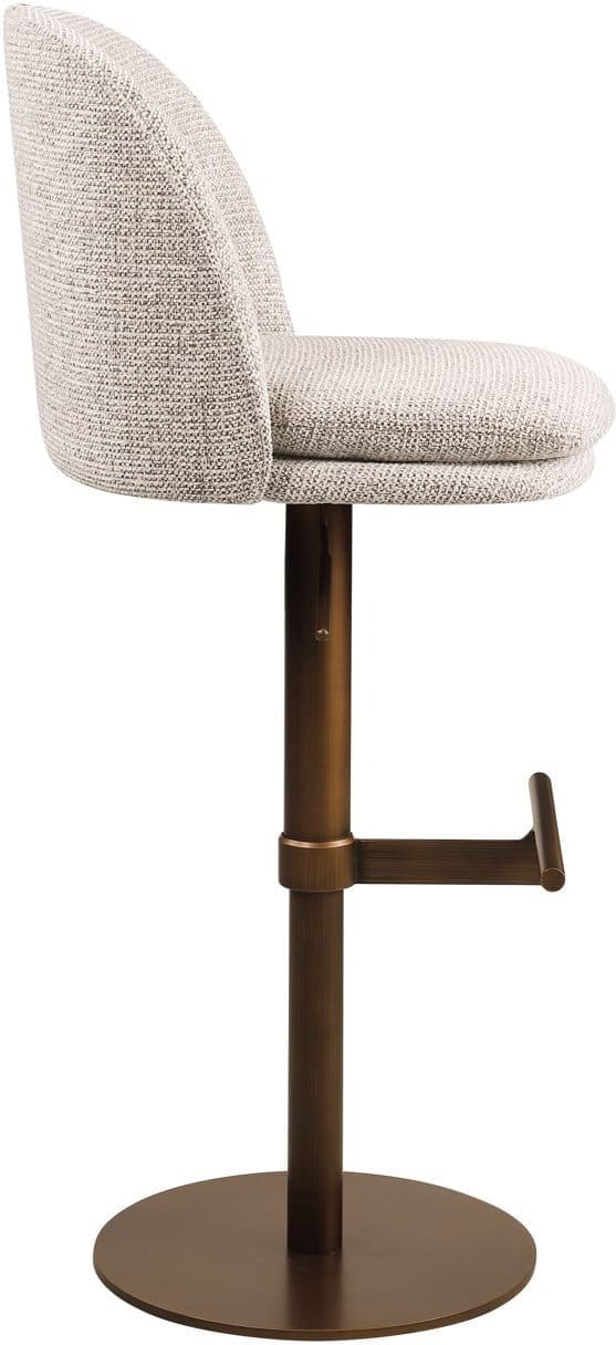 Richmond Interiors Barstoel Vesper mocca fancy Barstoel