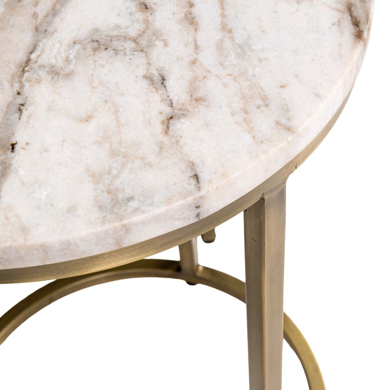 Richmond Interiors Bijzettafel Bottega Blush beige Beige Bijzettafel