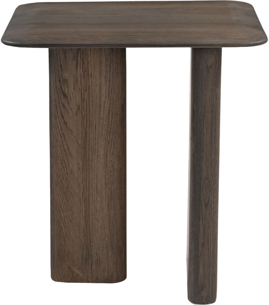 Richmond Interiors Bijzettafel Castello Smoked charchoal oak top Bijzettafel