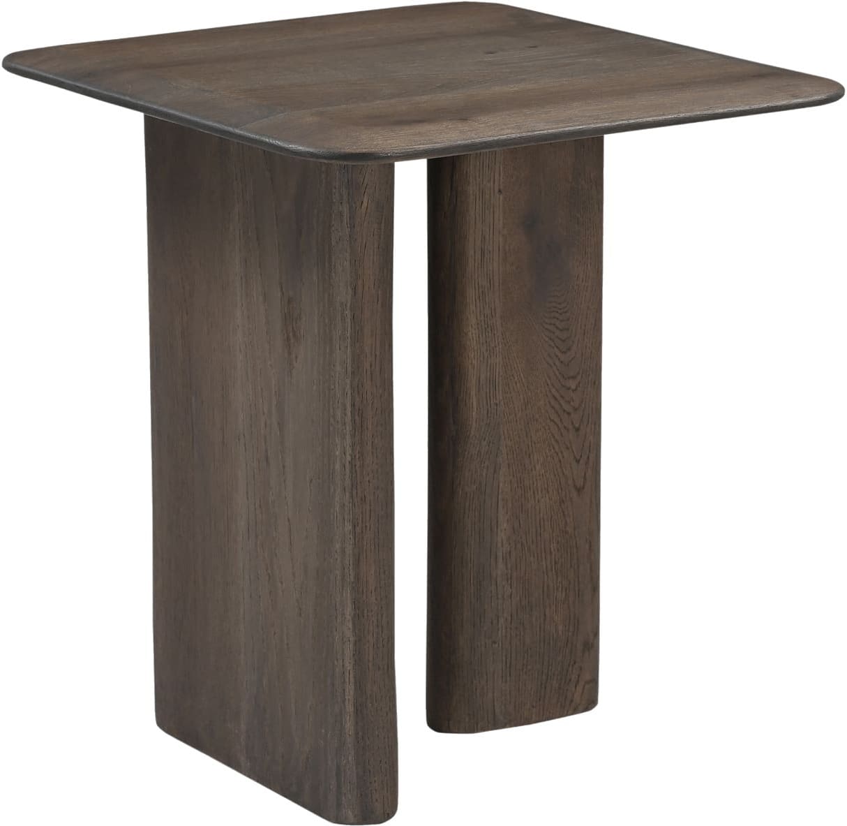 Richmond Interiors Bijzettafel Castello Smoked charchoal oak top  Bijzettafel