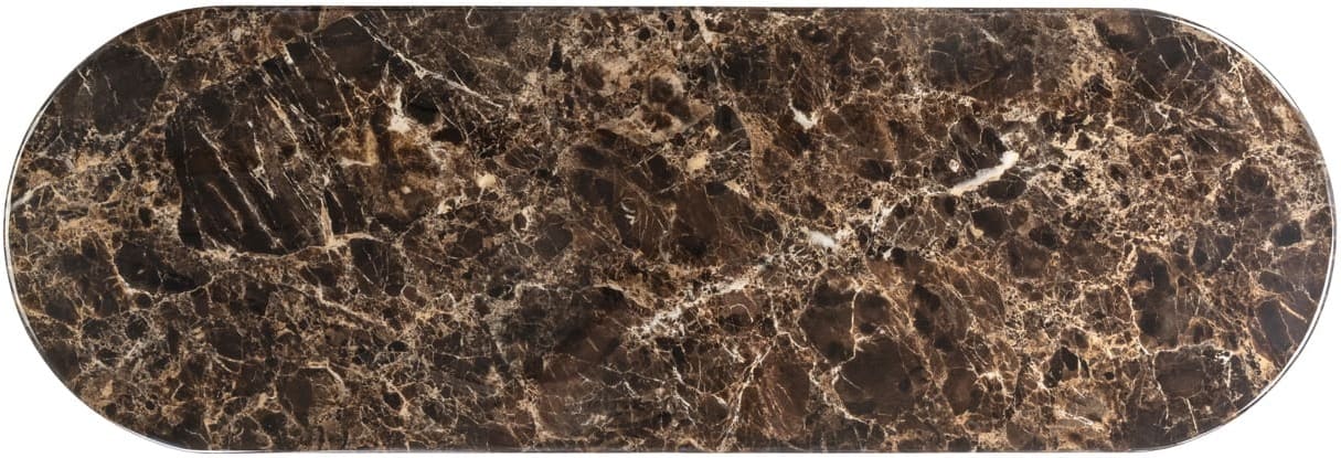 Richmond Interiors Console Almundi chocolat brown Bruin Wandtafel