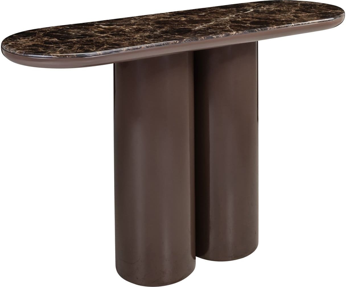 Richmond Interiors Console Almundi chocolat brown Bruin Wandtafel