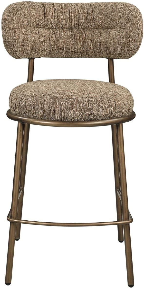 Richmond Interiors Counterstoel Encanto brown tweed Bruin Eetkamerstoel
