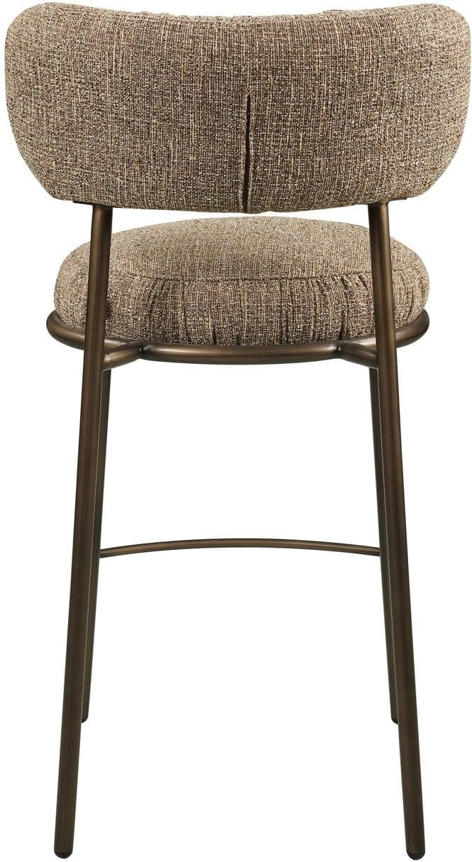Richmond Interiors Counterstoel Encanto brown tweed Bruin Eetkamerstoel
