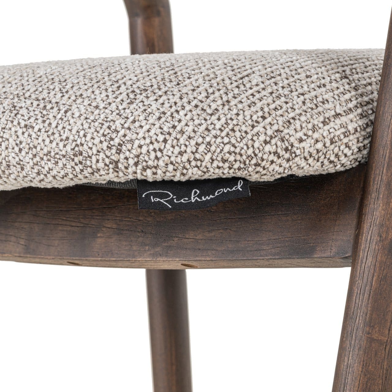 Richmond Interiors Counterstoel Mihara mocca fancy fire retardant Eetkamerstoel