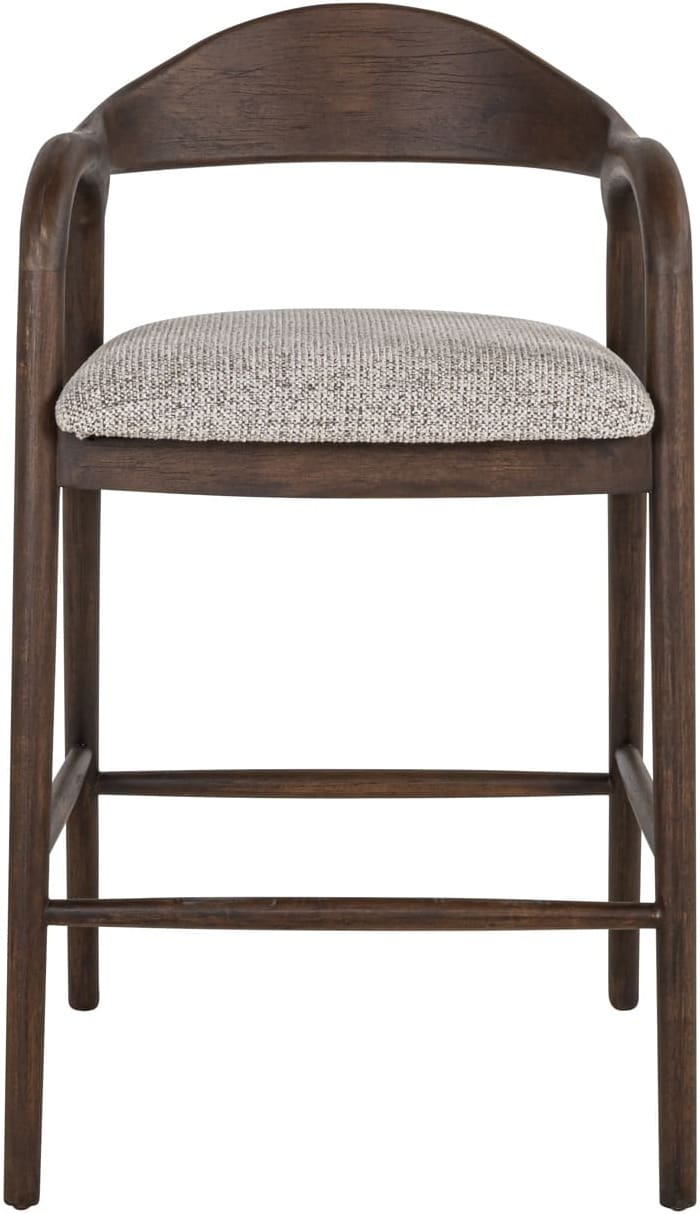 Richmond Interiors Counterstoel Mihara mocca fancy fire retardant Eetkamerstoel