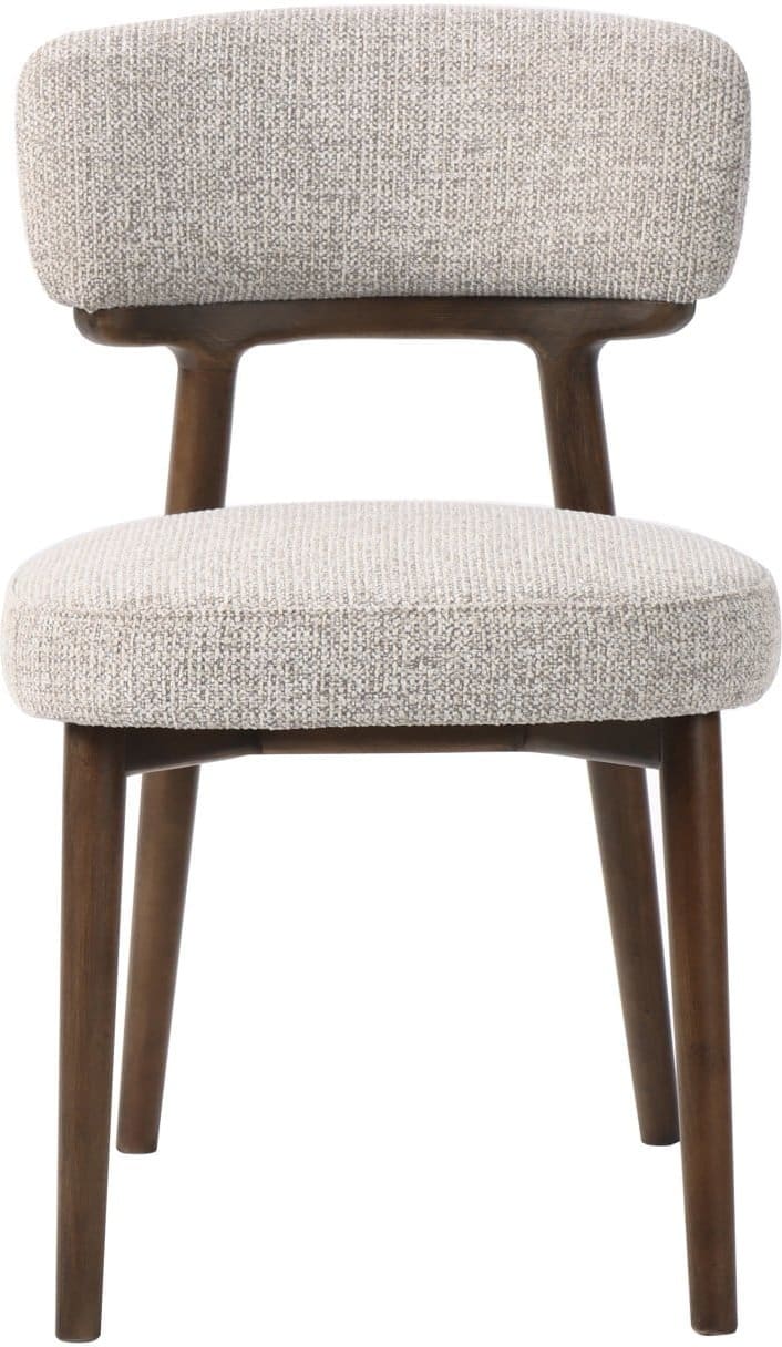 Richmond Interiors Eetkamerstoel Basker natural fancy fire retardant Beige Eetkamerstoel