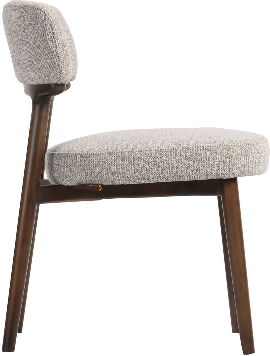 Richmond Interiors Eetkamerstoel Basker natural fancy fire retardant Beige Eetkamerstoel
